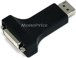 Monoprice DisplayPort Male to DVI-D Female Adapter (Single-Link) 1920x1200 (250MHz) Compatible With Computer, Desktop, Laptop