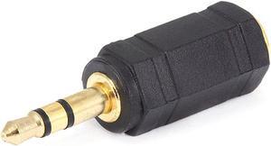 Monoprice 2-Port 2.5mm and 3.5mm Audio Audio Adapter, Black Black   7126