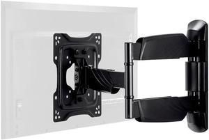 Monoprice TV Wall Mount Bracket For TVs 24in to 55in, Full-Motion Articulating, Max Weight 77lbs, VESA Patterns Up to 400x400, Rotating, UL Certified
