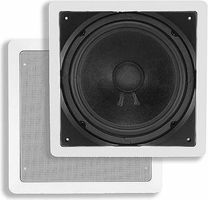 Monoprice In-Wall Passive Subwoofer - 10 Inch (Single) 200 Watts Maximum - Aria Series