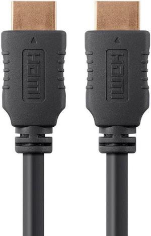Monoprice High Speed HDMI Cable - 8 Feet - Black, With Ferrite Core (Gold Plated), 1080i @ 60Hz, 10.2Gbps, 28AWG - Select Series Monoprice High Speed HDMI Cable - 8 Feet - Black, With Ferrite Core (Gold Plated), 1080i @ 60Hz, 10.2Gbps, 28AWG - Select Series