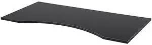 Monoprice Table Top 5 Feet Wide - Black Custom Sized for Sit-Stand Height Adjustable Riser Desk - Workstream Collection