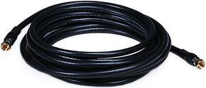 Monoprice 15 ft. RG-6 Coaxial Cable, Black; For Use With Video Equipment 6314