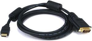 Monoprice 6ft 28AWG HDMI to M1-D (P&D) Cable, Black