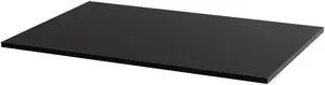 Monoprice Table Top for Sit-Stand Height Adjustable Desk Frame, 4ft, Black, Enough Room for PC or Laptop, Monitors, Keyboard - Workstream Collection