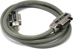 Monoprice IEEE-488 Cable - 2m - Gray, With Metal Hood