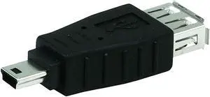 Monoprice USB A Female to Mini 5 pin (B5) Male Adapter