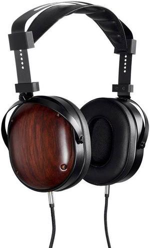 Monoprice Monolith M565C Over Ear Planar Magnetic Headphones - Black/Wood With 106mm Driver, Closed Back Design, Comfort Ear Pads For Studio/Professional