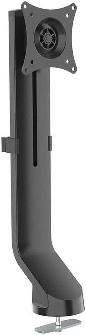 Monoprice Single Monitor Low Profile Flat Clamp Mount - Black | Compatible With Screens Up to 32 Inches - Workstream Collection Monoprice Single Monitor Low Profile Flat Clamp Mount - Black | Compatible With Screens Up to 32 Inches - Workstream Collection