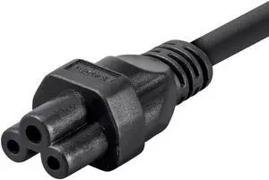 Monoprice 10ft 18AWG Grounded AC Power Cord, 10A (NEMA 5-15P to IEC-320-C5)