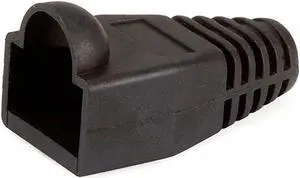 Monoprice RJ45 Strain Relief Boots, 50 pcs/pack, Black