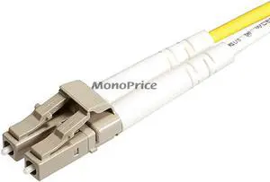 Monoprice Fiber Optic Cable - 1 Meter - Orange | LC to LC OM1, 62.5/125 Type, Multi Mode, Duplex