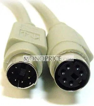 Monoprice 25ft PS/2 MDIN-6 Male to Female Cable