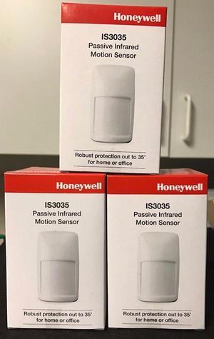 "3" Honeywell IS3035 Hardwired Indoor Motion Detector