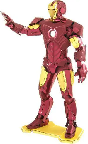 MetalEarth Marvel Iron Man Mark IV 3D Model by Fascinations