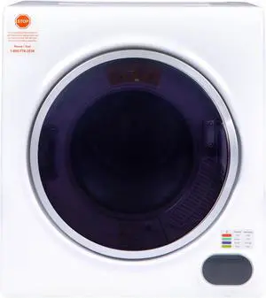 Equator 3.5 cu.ft. 110V Compact Digital Vented Sensor Dryer in White Equator 3.5 cu.ft. 110V Compact Digital Vented Sensor Dryer in White