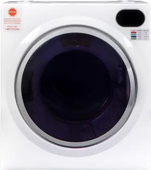 Equator 2.6 cu.ft. 110V Ultra Compact Digital Vented Sensor Dryer in White Equator 2.6 cu.ft. 110V Ultra Compact Digital Vented Sensor Dryer in White