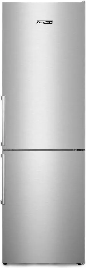 11.5 cf StainlessTall Slim Bottom Freezer Refrigerator  E-Star w/Wine Rack