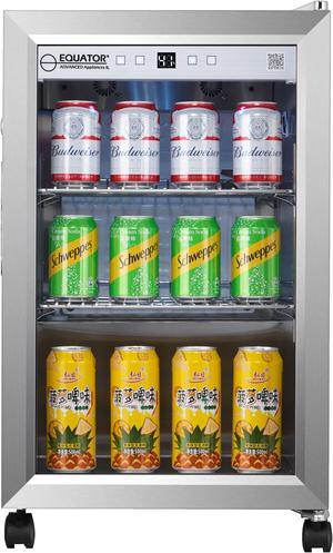 2.3cf Built-in/Freestanding Outdoor/Indoor Refrigerator with 7 Color LED Lights