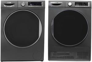 Conserv LUXURY Washer 2.2cf 110V+Condensing Dryer 4cf 220V 2 Year Warranty Europe