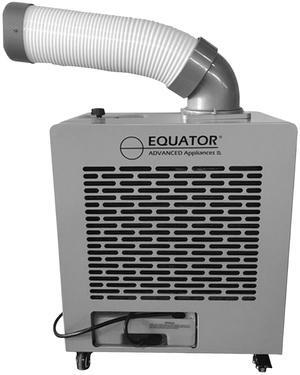 Equator 7000 BTU Silver Outdoor Spot Air Conditioner - Waterproof with Casters