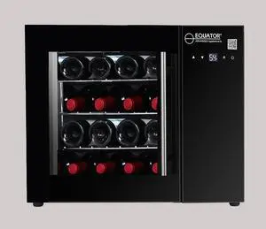 Equator 16 Bottles Countertop Wine Refrigerator Black Touch control 110V