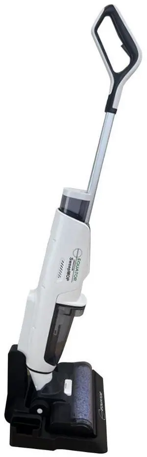 Equator 3-in-1 VAC SWEEP MOP FLOORS+CARPET Self-clean, voice prompt, light 8 lbs