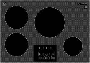 Equator 30" Built-in 4 Burner Induction Cooktop 9 Level POWER BOOST 220V
