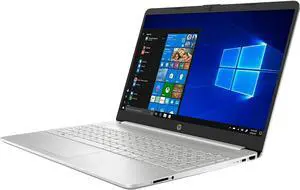 HP 15.6" FHD (1920X1080) IPS Laptop (Intel Core i3-1115G4 Processor, 8GB DDR4 Memory, 256GB SSD, Finger Print Reader, Windows 10, Natural Silver)