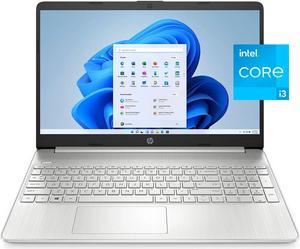 HP 15.6" Laptop, Intel Core i3-1115G4 Processor, 8GB DDR4 RAM, 256GB SSD, Wi-Fi 6 and Bluetooth® combo, Natural Silver, Windows 11 Home in S mode