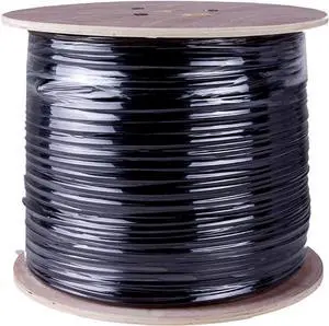 Five Star ETL Litsted RG6/U Siamese 1000 ft. Coaxial CCTV Cable - Combo RG6/U + 18AWG/2 Power