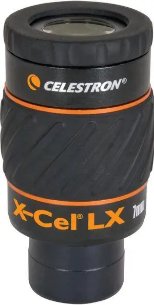 Celestron XCel LX Series 1.25in Eyepiece, 7mm -