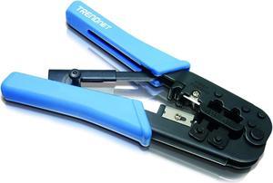 TRENDnet RJ-11/RJ-45 Crimp/Cut/Strip Tool TC-CT68 (Blue)