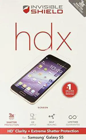 ZAGG InvisibleShield HDX for Samsung Galaxy S5 - Screen