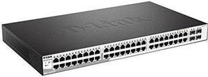 D-LINK WebSmart 48-Port Gigabit Switch with 4 SFP (DGS-1210-52)