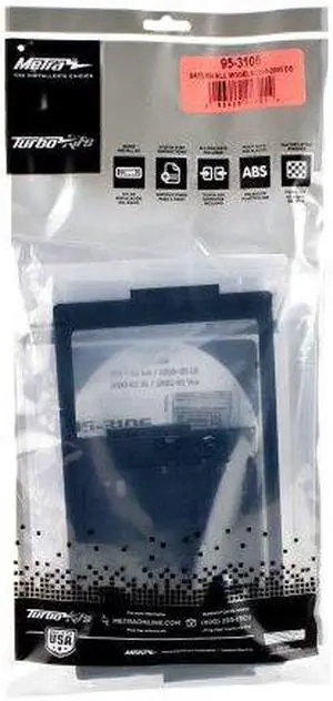 Metra 953106 2000-2005 Saturn Ion-SL-VUE Double DIN Turbo Installation Kit