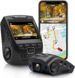 Rexing V360 360 Degree Wide Angle Dual Channel Dashboard Camera Recorder Car Cam