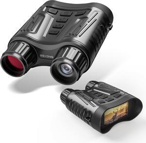 Rexing B1 Pro - 4K IR Night Vision Digital Binocular, 4K(2160P) Resolution, IR Night Vision, Videos, Photos, 4x Digital Zoom, Weather Resistant