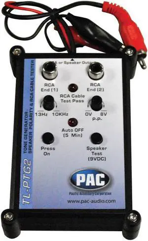PAC TL-PTG2 Tone Generator & Speaker Polarity Tester