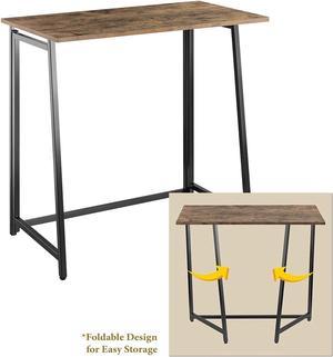 Boost Industries DF-8040F Foldable Workstation / Desk (Rustic Wood)