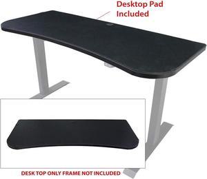 Boost Industries GD-N55 Single Piece 55" Gaming Desk Top with Pad (Black)