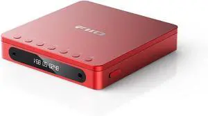 FiiO DM13 BT Portable CD Player with Bluetooth (Red)
