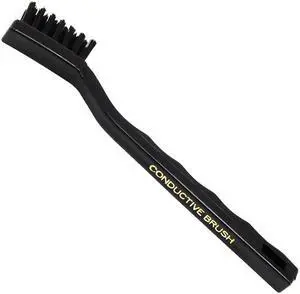 Conductive Brush for Cleaning Static-Sensitive Parts and Components