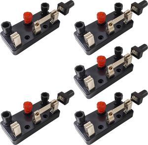 5 Pack SPDT Knife Switches (Single Pole Double Throw), 2.98" × 1.36" × 1.15"