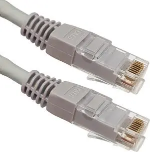 15 Foot Gray CAT6 Network Cable - UL listed, CSA approved, and ETL CAT6 certified