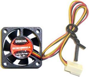 Evercool 30mm x 10mm 5 volt fan with 3 pin connecter # EC3010M05CA