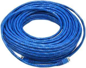 iMBAPrice 10' Cat5e Network Ethernet Patch Cable, 10 Pack, Blue (IMBA-CAT5-10BL-10PK)