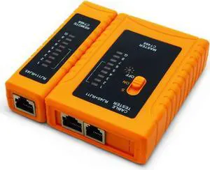 iMBAPrice - RJ45 Network Cable Tester for Lan Phone RJ45/RJ11/RJ12/CAT5/CAT6/CAT7 UTP Wire Test Tool