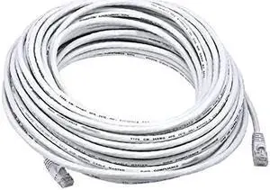 iMBAPrice - Cat5e Molded Network Patch Cable (100 Feet, White)