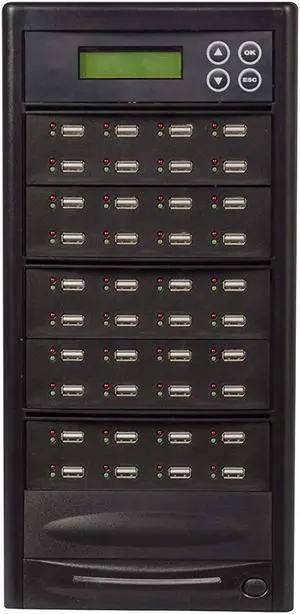 BestDuplicator Premium-M Series - 39 Target (1 to 39) USB Duplicator/Multiple Flash USB Card Copier